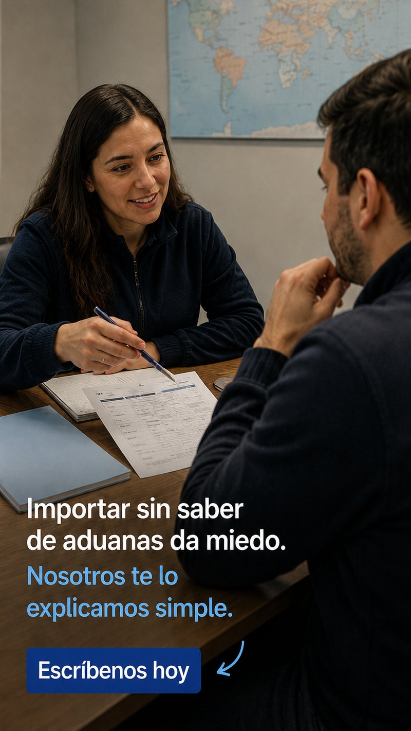Magenta Importa — Importar sin saber de aduanas da miedo. Nosotros te lo explicamos simple.